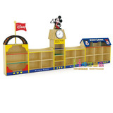 儿童卡通造型米奇火车巴士史卢比豪华组合柜 收纳柜 幼儿园玩具柜