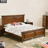 卧室家具简约美式全实木1.5欧式床公主床储物婚床成人双人床1.8米