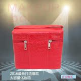 【天天特价】石头纹化妆包大容量手提韩版化妆箱防水化妆品收纳包