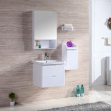 北欧小户型宜家浴室柜白色吊柜卫浴柜组合卫生间洗脸面盆洗手台池