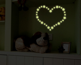 宿舍寝室创意荧光夜光贴永久个性墙贴贴纸卧室装饰品床头墙画贴画