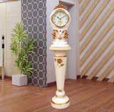 欧式落地钟客厅复古美式座钟时尚创意现代树脂丽盛田园落地钟表
