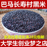 广西巴马农家自产黑米250g 非东兰墨米黑糯米紫米血糯米五谷杂粮