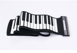 折叠钢琴88键加厚USB儿童软键盘硅胶便携式成人电子琴厂家直销