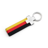 德国国旗精品尼龙运动钥匙扣钥匙链钥匙圈 大众高尔夫7 gti 奥迪