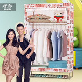 布衣柜简易组装不锈钢加粗加固单人双人经济型家用收纳衣橱p1901