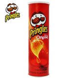 4桶包邮  美国进口 Pringles品客薯片 原味 161g