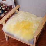 纯羊毛沙发垫椅垫餐椅坐垫客厅茶几垫汽车坐垫卧室地毯飘窗毯定做