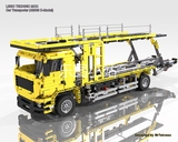 乐高科技 42009 改装图纸 F模式 双层汽车运输车 Car Transporter