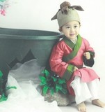 出租儿童摄影服装新款古装司马光1-6岁男宝宝女装影楼造型服装