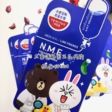 现货 韩国正品 代购 可莱丝 line 版卡通动物 补水面膜 蓝色 包邮