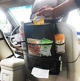 汽车多功能储物保温保冷椅背袋 车载置物收纳袋纸巾盒