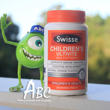 澳洲直邮 Swisse儿童复合维生素 矿物质咀嚼120片 全面平衡营养