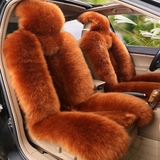 澳洲纯羊毛绒真皮汽车坐套垫大众帕萨特捷达朗逸朗行朗境冬季座套