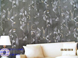 韩国壁纸批发中心=不规则几何艺术造型 床头沙发背景墙墙纸56050-