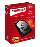 东芝/TOSHIBA P300 1TB 7200转64M台式机电脑1T盒装硬盘2年换新