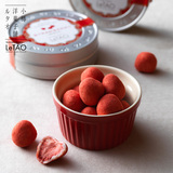 现货 日本进口零食北海道特产LeTAO 草莓夹心巧克力礼盒铁罐 50g