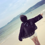 2016夏装韩版新款大码宽松刺绣蕾丝和服开衫披肩短外套长袖防晒衣