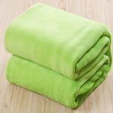美容床罩加厚床单珊瑚绒纯色保暖毛毯盖毯美容院法莱绒毯 双面绒