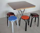北京两用折叠方圆桌子餐桌1.2米家用折叠桌简易吃饭桌麻将桌特价