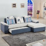 沙发床简约现代多功能两用沙发折叠床双人储物可拆洗转角沙发拂龙