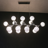 现代简约时尚北欧宜家创意艺术LED吊灯 客厅卧室餐厅吧台灯具D131