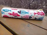 2016新款尚邑手工超柔软笔袋韩国可爱男女生铅笔盒大容量帆布文具