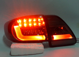 台湾秀山SONAR 丰田新卡罗拉LED光纤尾灯 导光条 原装位改装尾灯
