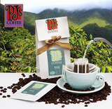 美国PJ's咖啡 哥伦比亚 进口烘焙 滤泡式挂耳咖啡粉 袋装研磨