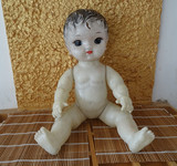老玩具 老塑料娃娃 七八十年代怀旧收藏 老娃娃 男孩玩具实物照
