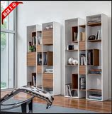 品木书房家具 现代简约书柜 置物架多功能组合书架可定制个性书架