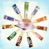 三合一速溶咖啡组合日本咖啡AGF blendy 咖啡牛奶/奶茶组合11枚