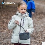 Discovery童装户外男童女童2015冬新三合一套绒冲锋衣DAWD90859塰