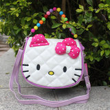 Hello Kitty儿童斜挎包 女童小公主包包可爱凯蒂猫图案斜跨小包包