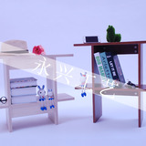 桌面收纳架办公室书架桌上小简易学生寝室置物架创意组合
