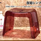 日本SP SAUCE家庭浴室专用小凳子 塑料防滑矮凳卫生间用小板凳