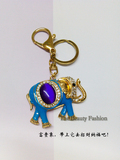 情侣钥匙扣   钥匙扣女 汽车韩国可爱创意挂件 钥匙链大象礼物