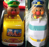 现货！日本代购 面包超人汽车玩具小车 按压小车回力巴士 回力车