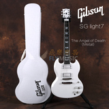 飞琴行 吉普森Gibson SG Light7 白衣天使 7弦 电吉他 限量300只