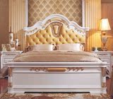 掌上明珠家居 卢浮世家系列欧式奢华高端双人大床原装正品17A108