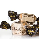 现货意大利代购venchi闻绮75%超黑巧克力块散装进口零食礼物