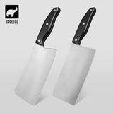 德国不锈钢刀具两件套装砍骨刀切片刀组合厨房用品家用菜刀5铬刀