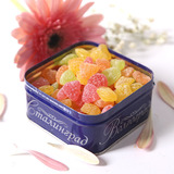 俄罗斯盒装水果喜糖果120克 进口零食品结婚庆生日创意送女友批发