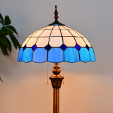 蒂凡尼灯饰地中海欧式简约卧室书房客厅艺术创意彩色玻璃落地灯