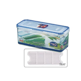 热销千件乐扣乐扣长方形透明塑料保鲜盒饭盒冰箱微波密封盒HPL844