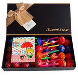 包邮36颗真知棒棒棒糖礼盒装 水果味送男女友生日创意糖果礼物