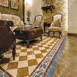 现代欧式水洗腈纶地毯客厅卧室茶几沙发样板间书房床尾羊毛地毯