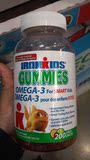 加拿大小铁人IronKids儿童Omega-3鱼油软糖软胶糖宝宝DHA 1罐装