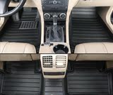 2016新奥迪A6L宝马X5锐志天籁原厂专用改装3d皮全包汽车脚垫地毯