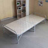 简易折叠床单人双人午睡床木板床板式成人便携隐形床家用0.8 1米